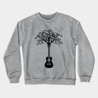 Ukulele Tree Light Theme Crewneck Sweatshirt